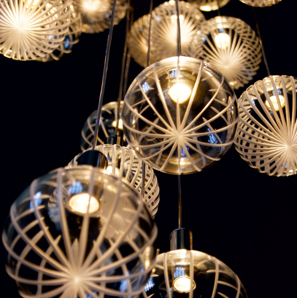 Our Range of LED Glass Chandeliers